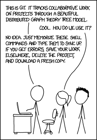 XKCD cartoon