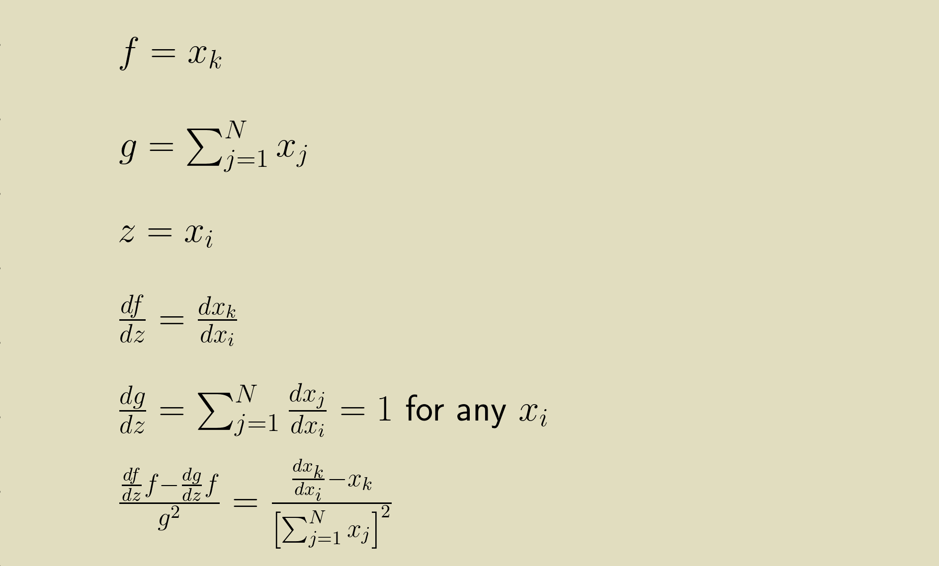 pmf derivative, part 5